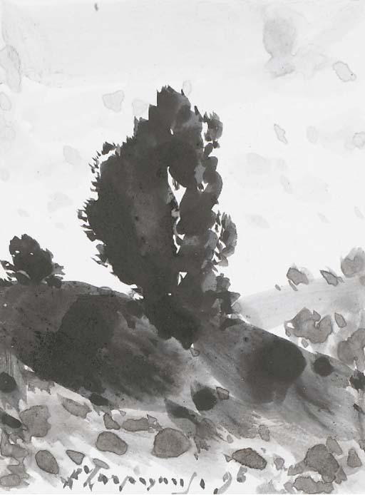 A Tree In A Landscape — Henri-joseph Harpignies