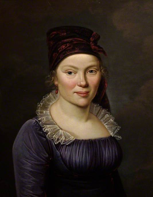 Portrait Of An Unknown Lady — George Augustus Wallis