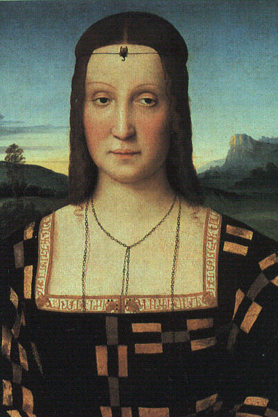 Portrait Of Elizabeth Gonzaga — Raphael