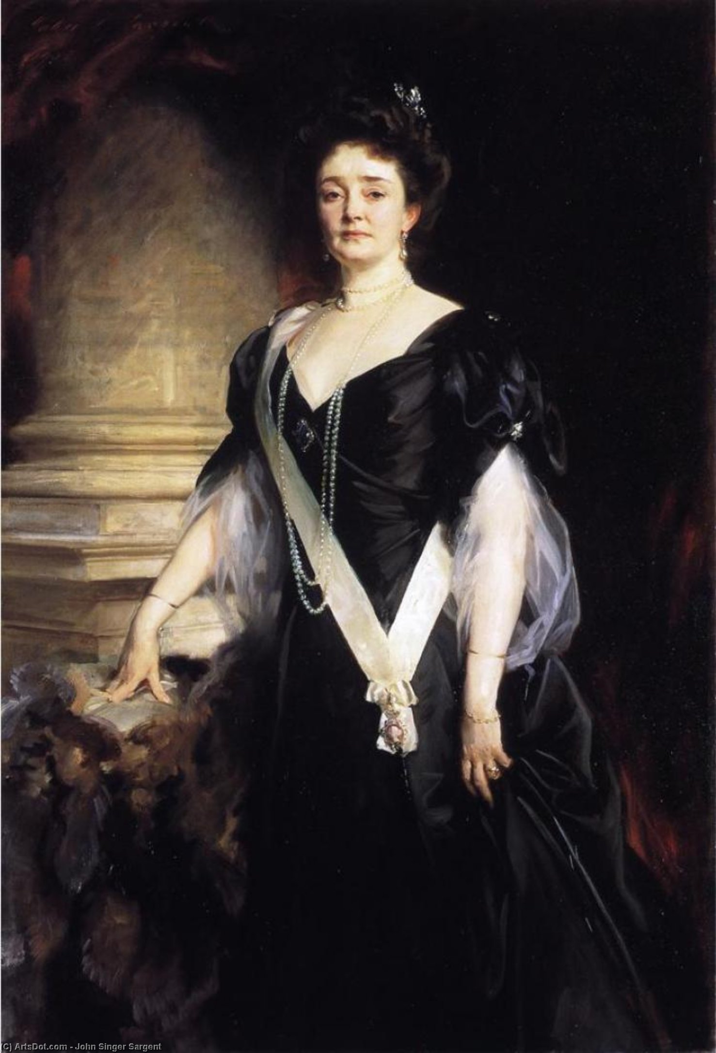 H.r.h. The Duchess Of Connaught And Strathearn (princess Louisa Margaret Alexandra Victoria Agnes Of Prussia) — John Singer Sargent