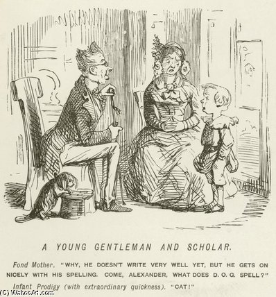 A Young Gentleman And Scholar — John Leech