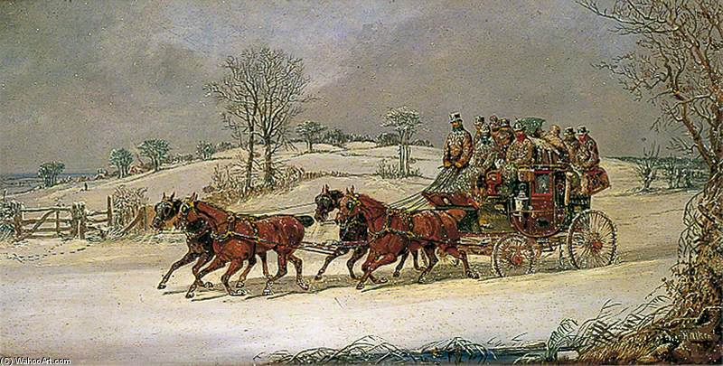 The Ipswich To London Coach — Henry Thomas Alken