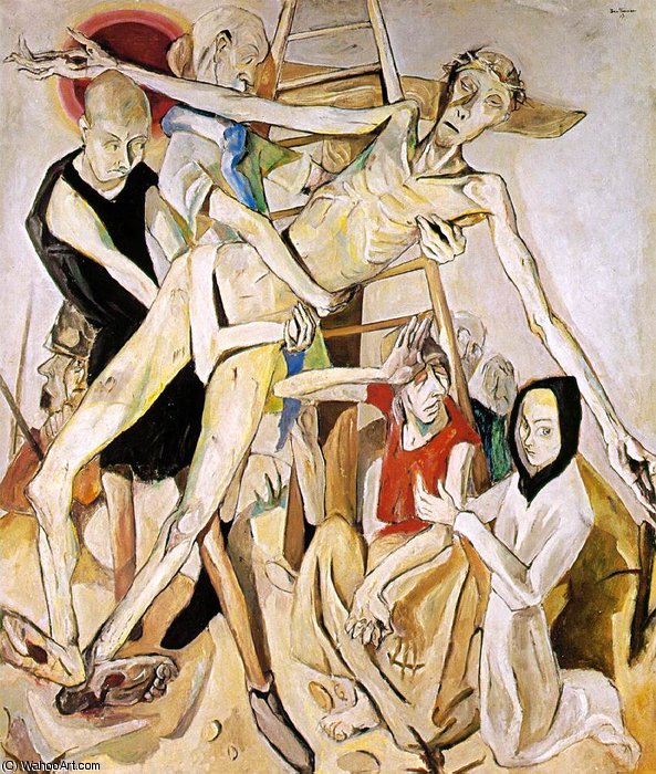 The Descent From The Cross, Moma Ny — Max Beckmann