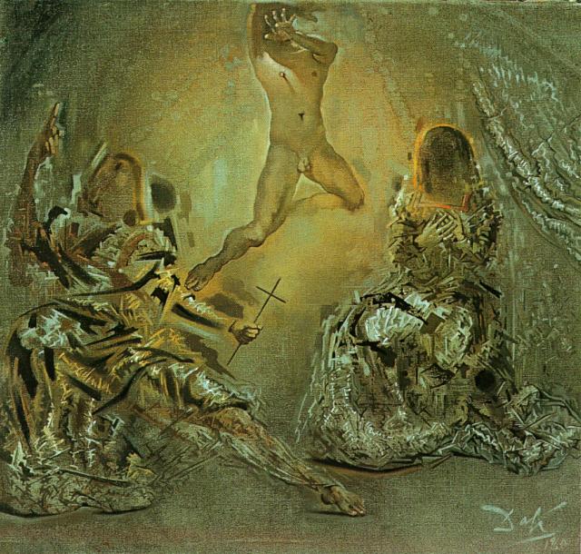 The Trinity (study For 'the Ecumenical Council'), 1960 — Salvador Dalí