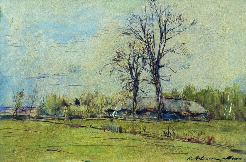 Melikhovo At Spring — Isaak Ilyich Levitan