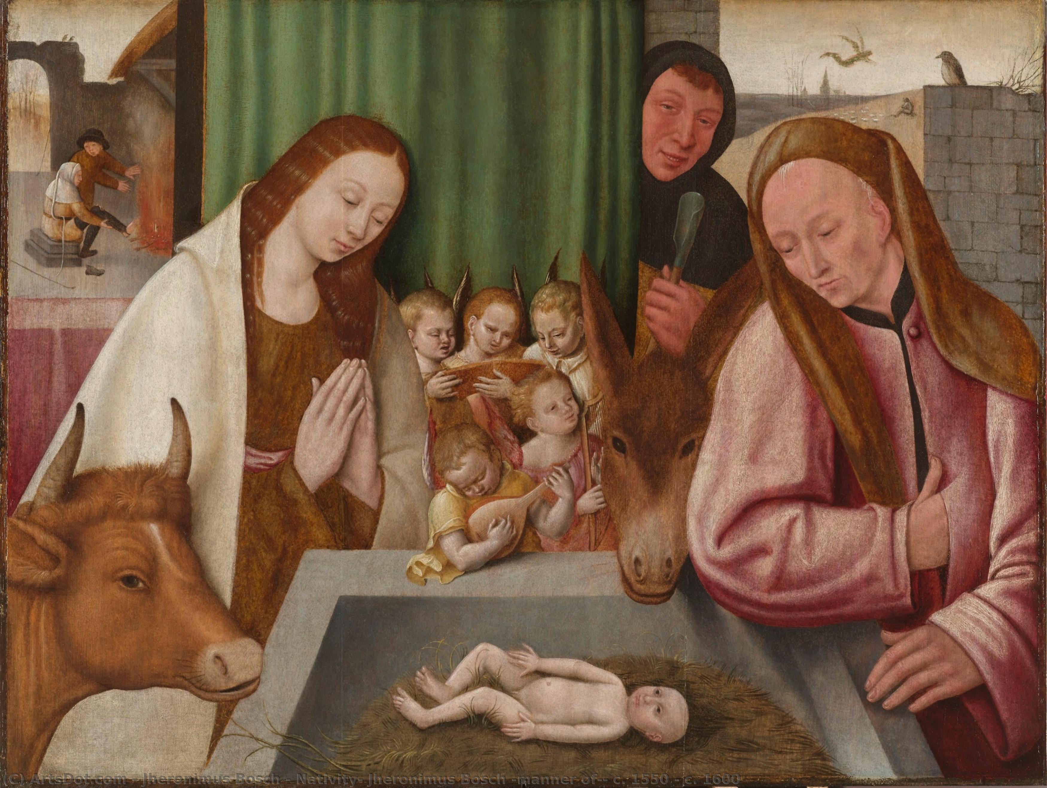 Nativity, Jheronimus Bosch (manner Of), C. 1550 - C. 1600 — Hieronymus Bosch