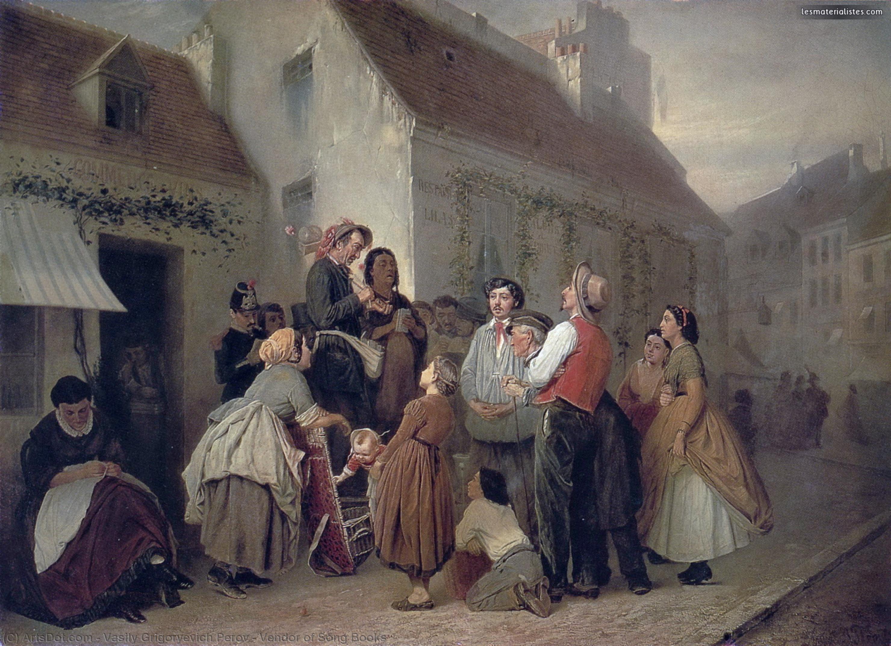 Vendor Of Song Books — Vasily Grigoryevich Perov