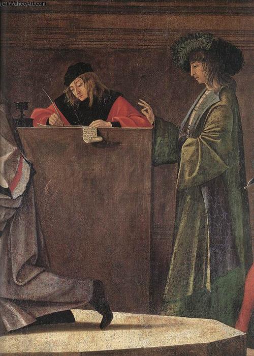 The Ambassadors Depart (detail) — Vittore Carpaccio