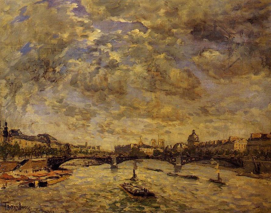 The Pont Carousel, Paris — Frank Myers Boggs