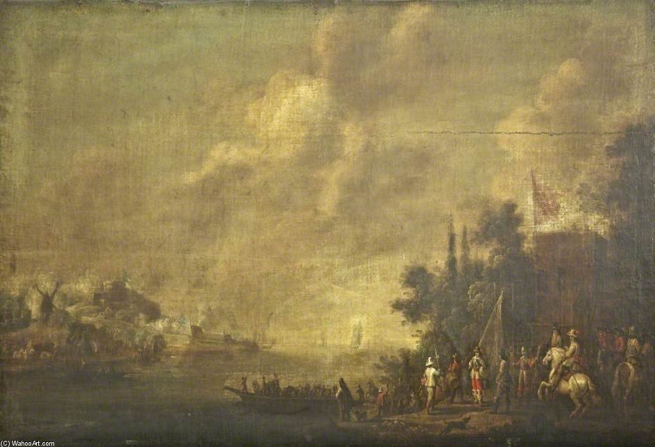 Battle Scene — Pieter Meulener