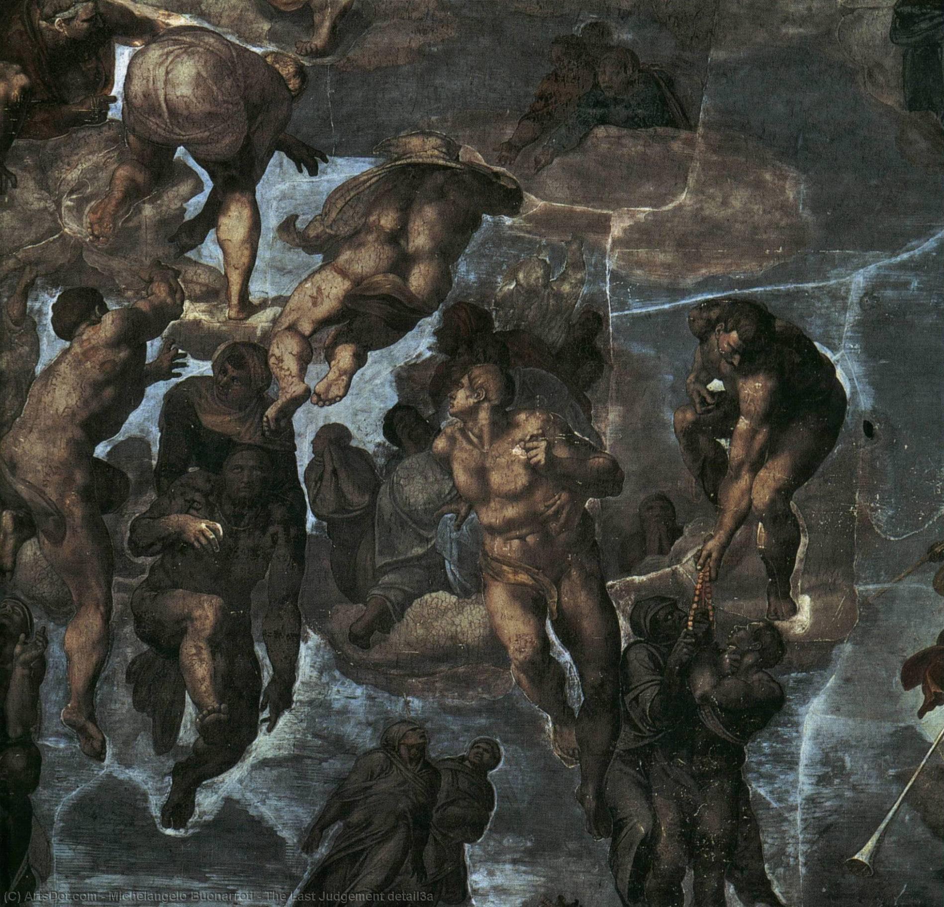 The Last Judgement Detail3a — Michelangelo Buonarroti