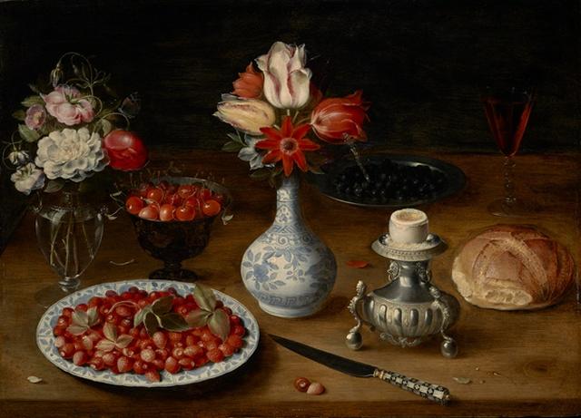Fleurs, Fruits, Vases Et Autres Objets — Osias Beert The Elder