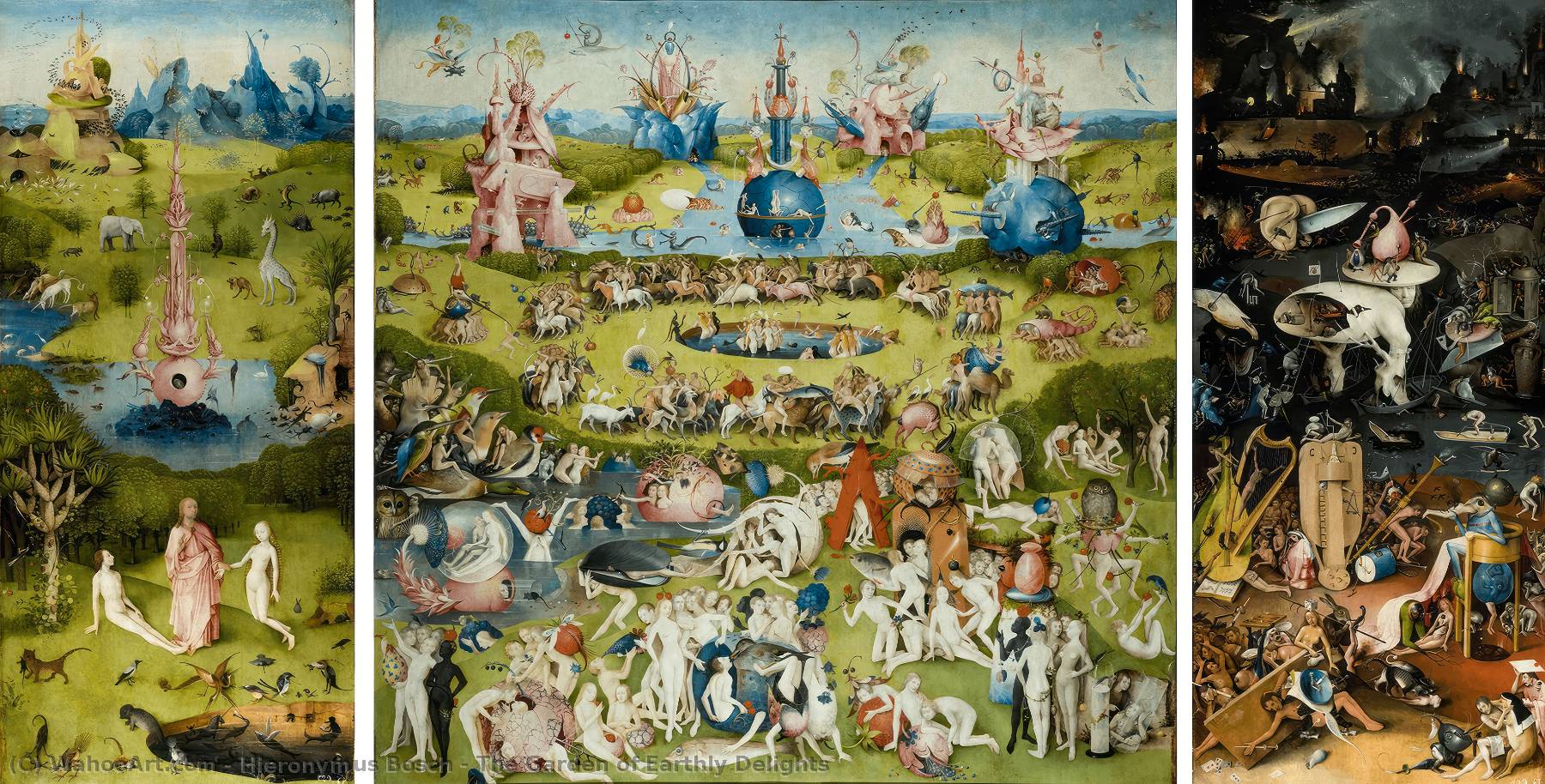 The Garden Of Earthly Delights — Hieronymus Bosch