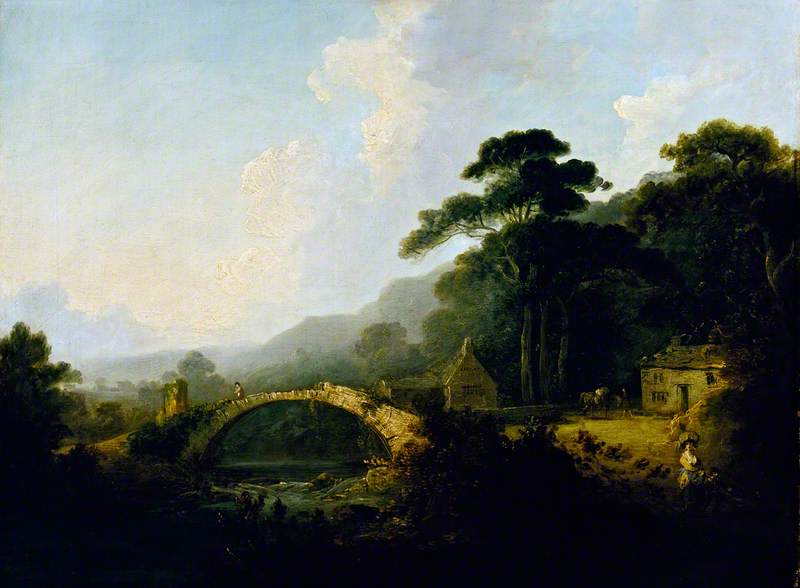 Rydal Bridge, Westmoreland — John Rathbone