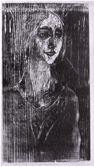 Birgitte The Girl Gothic — Edvard Munch