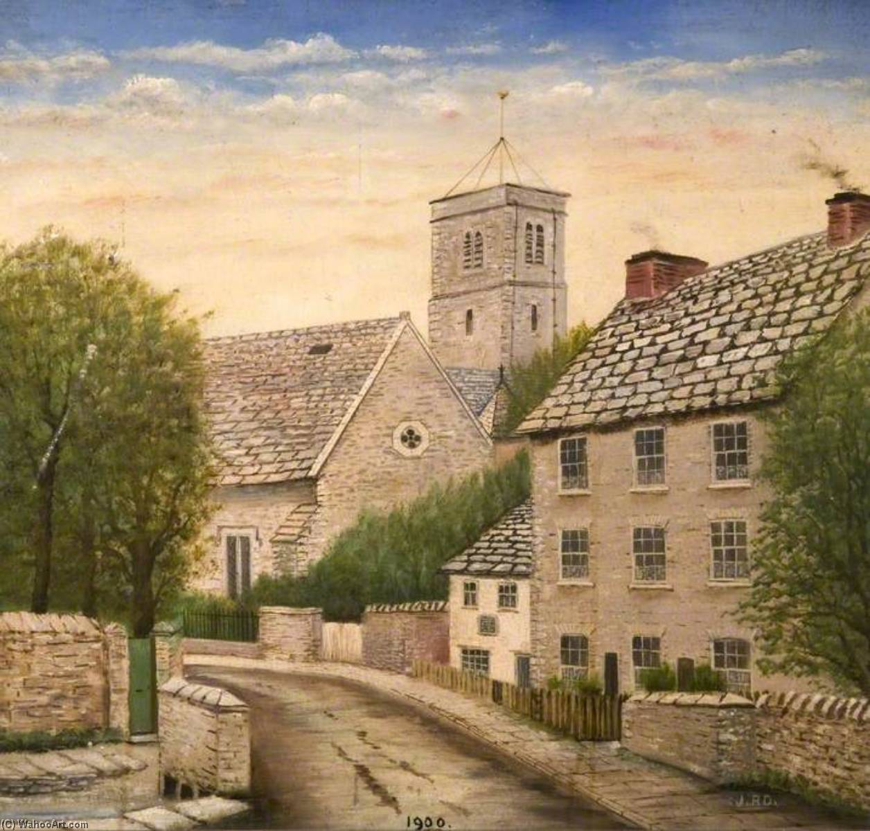Church Hill From The Lower End, Swanage, Dorset — Job Hardy