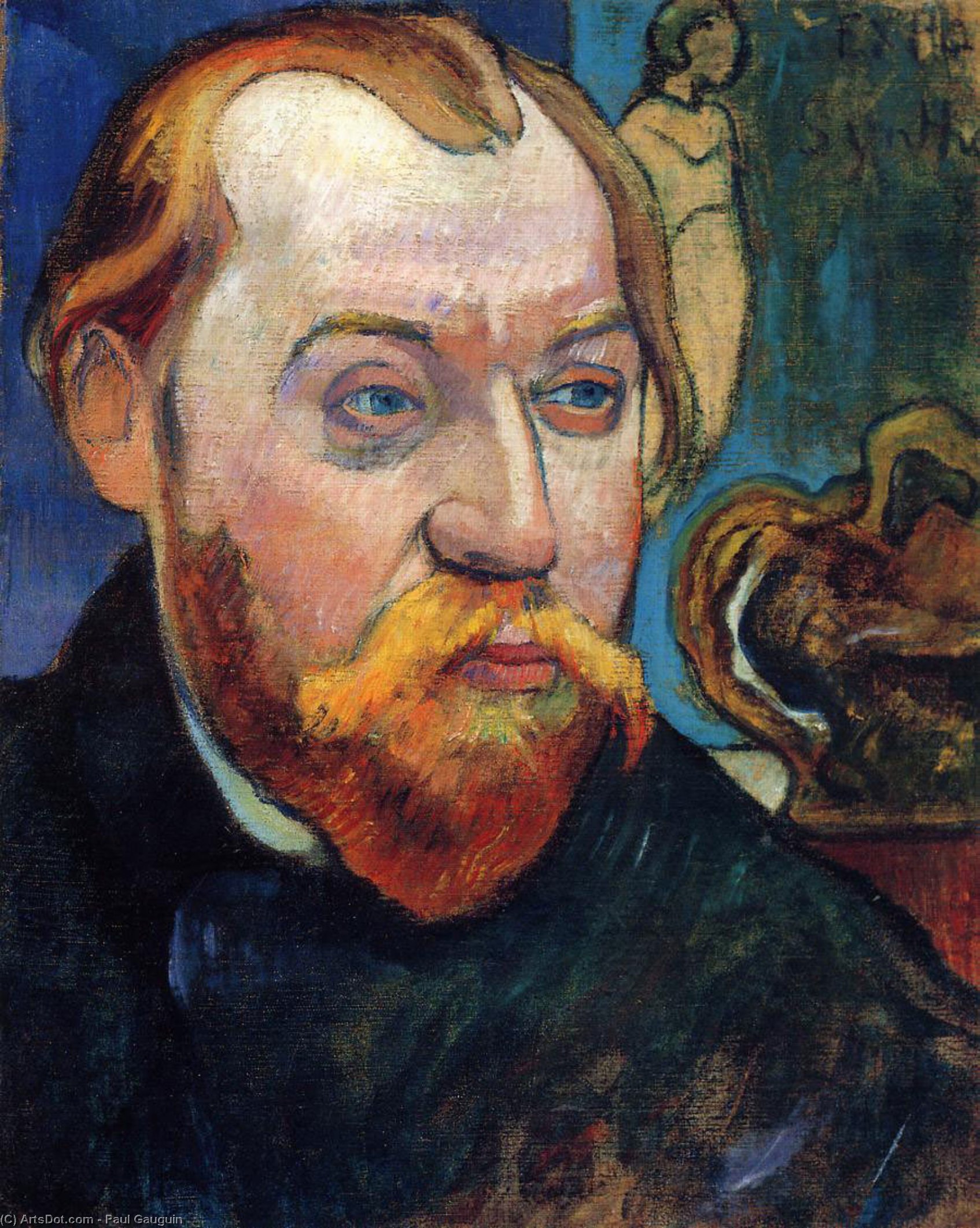 Portrait Of Louis Roy — Eugène Henri Paul Gauguin