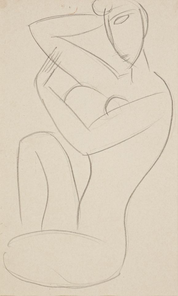 Seated Woman — Henri Gaudier-brzeska