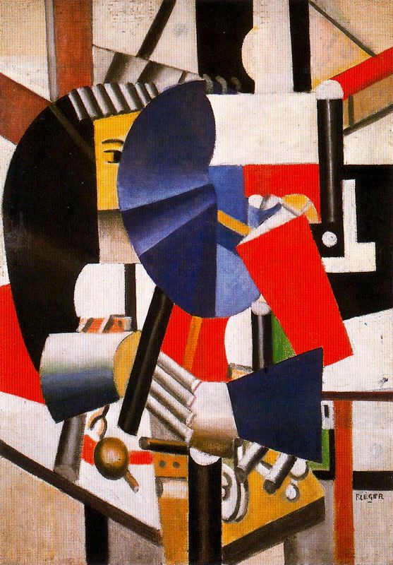 The Woman In The Mirror — Fernand Léger