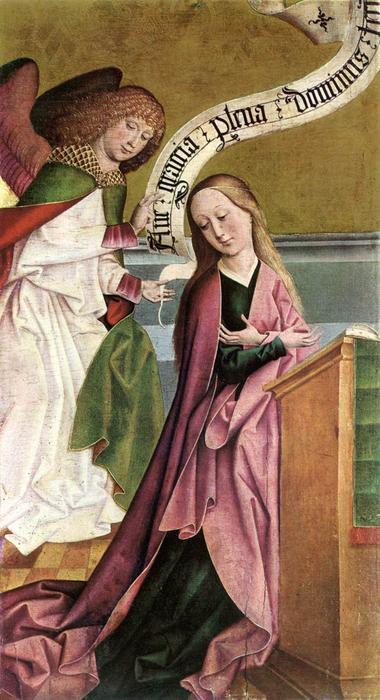 The Annunciation — Rueland The Elder Frueauf