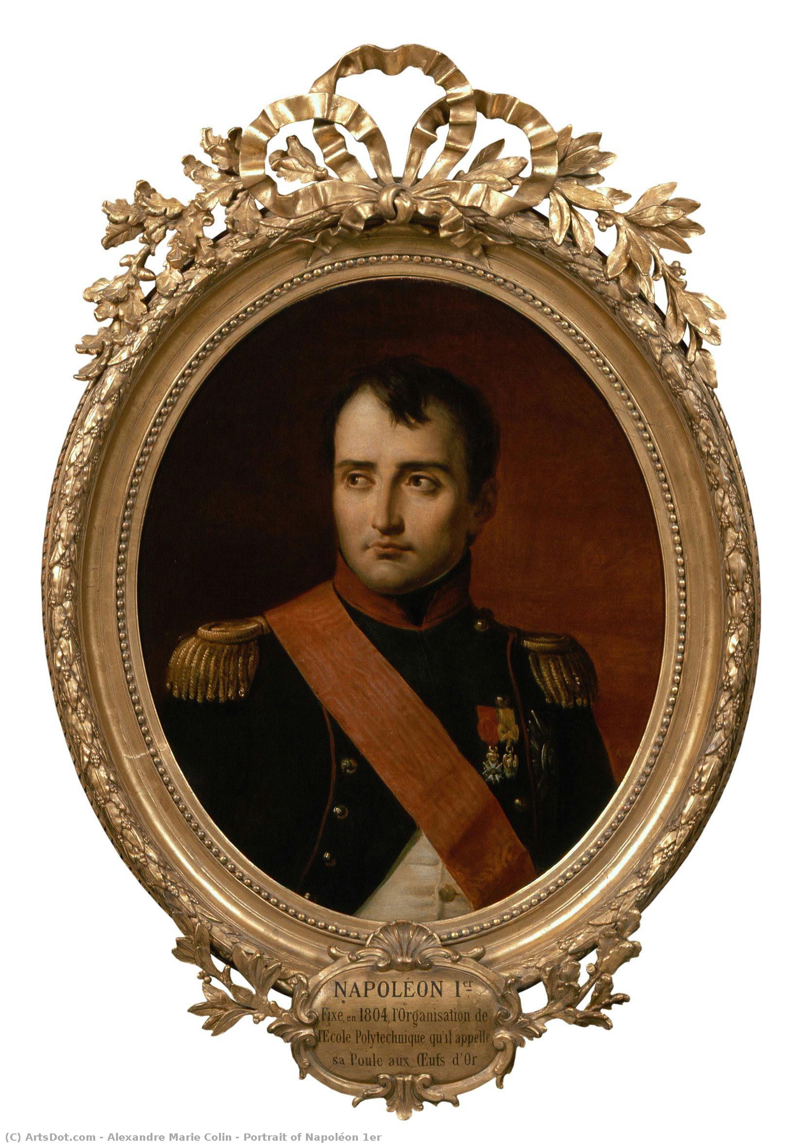 Portrait Of Napoléon 1er — Alexandre Marie Colin