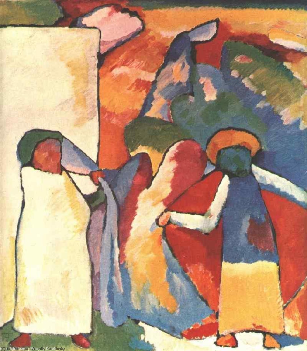 Improvisation 6 (african), Gabriele Münter F — Wassily Wassilyevich Kandinsky