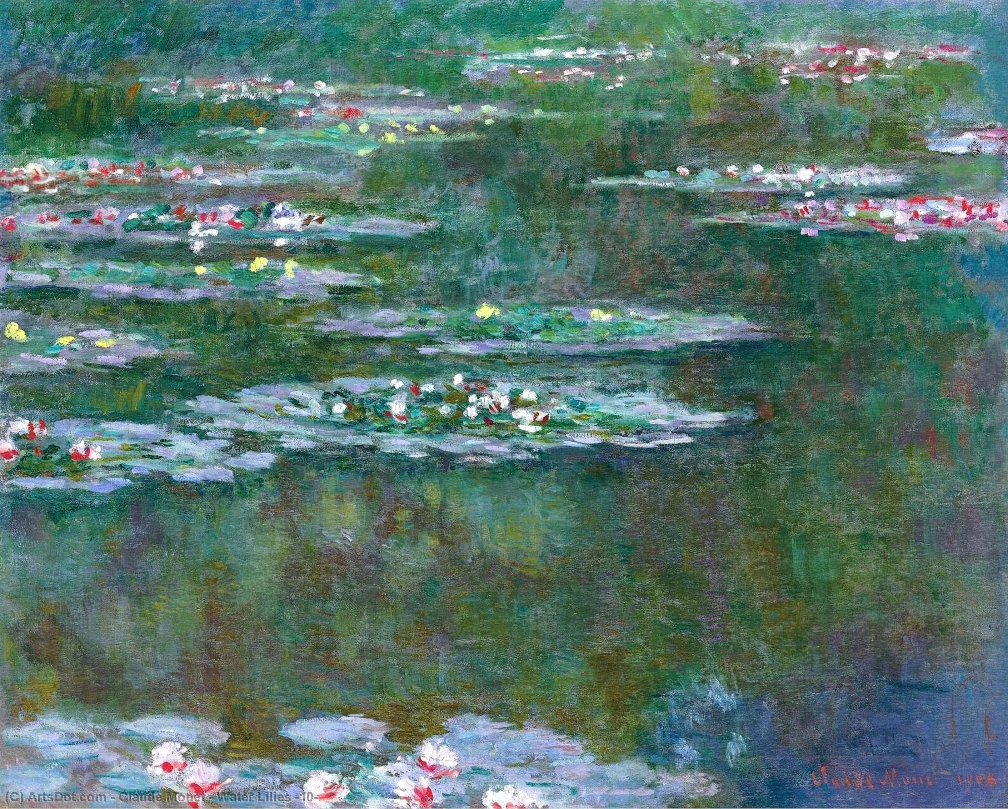 Water Lilies (10) — Claude Monet