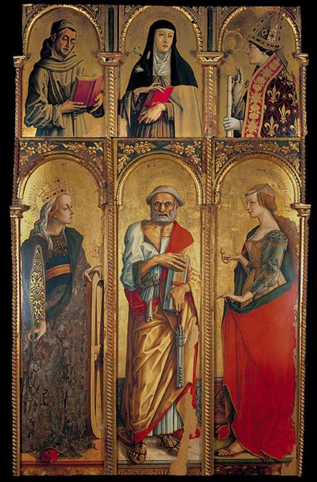 Trittico Di Montefiore — Carlo Crivelli