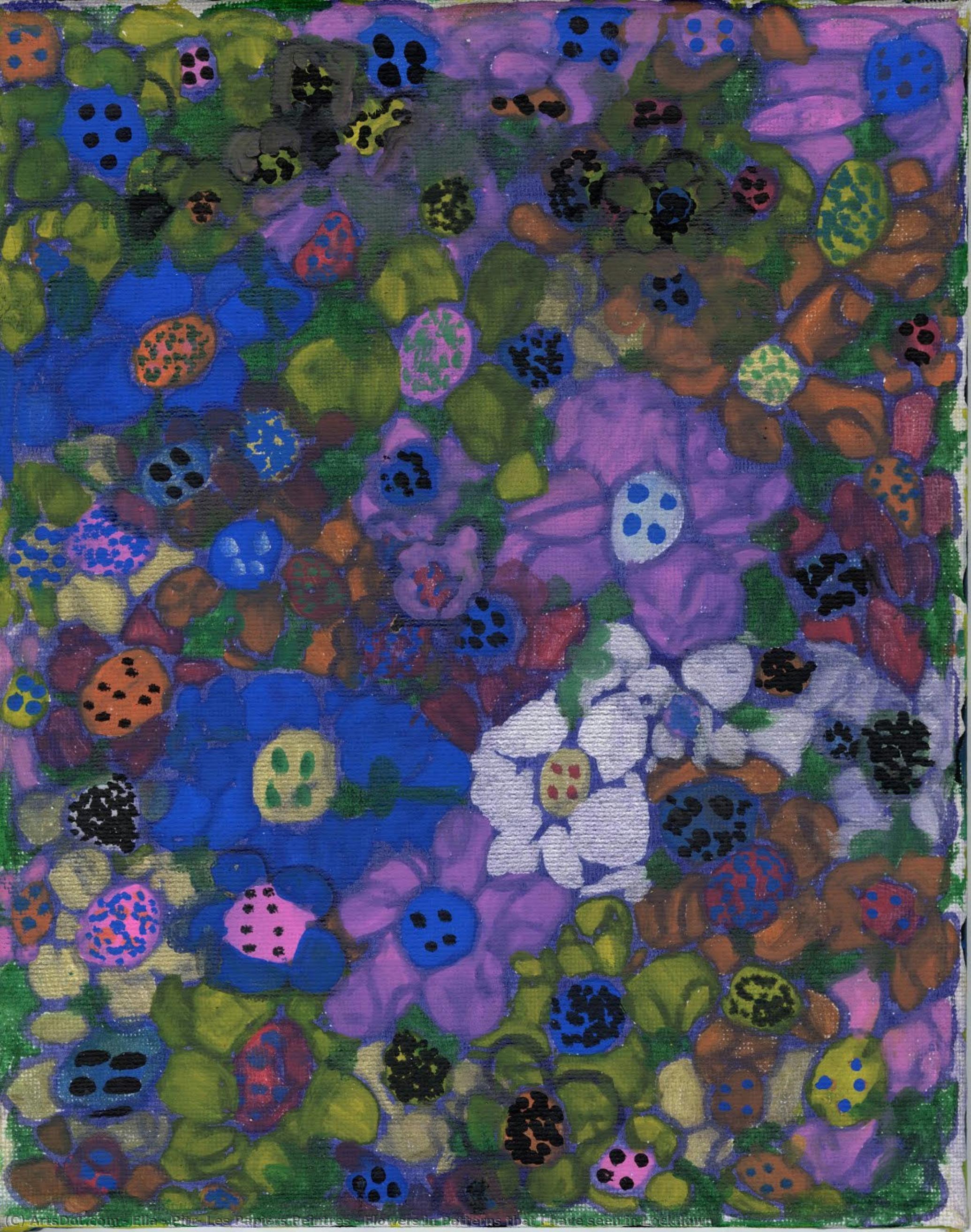 Flowers In Patterns That I Have Seen In Lockdown — Ella & Pitr