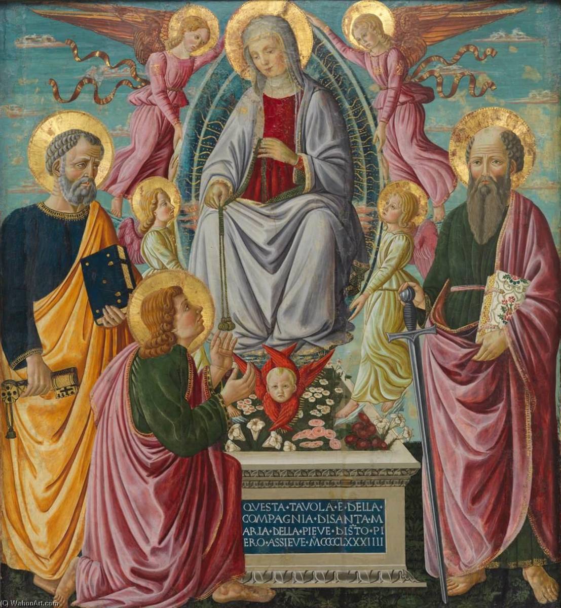 Madonna Della Cintola — Bernardo Di Stefano Rosselli