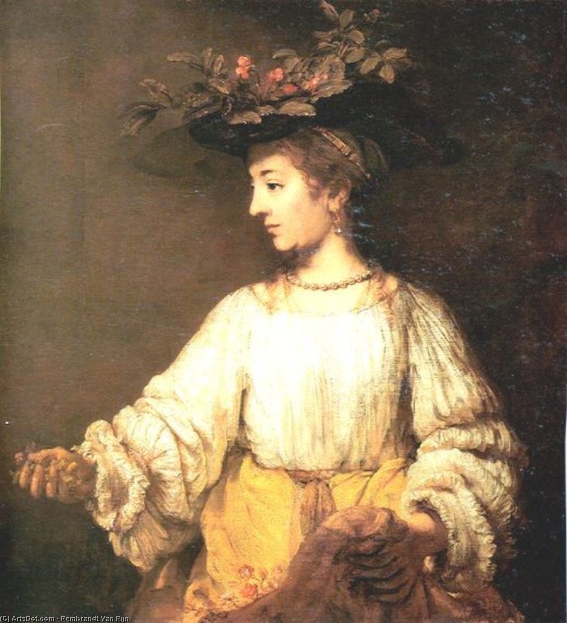Flora 1 — Rembrandt Van Rijn
