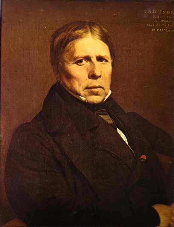 Self-portrait — Jean-auguste-dominique Ingres