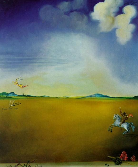 Landscape Near Ampurdan — Salvador Dalí