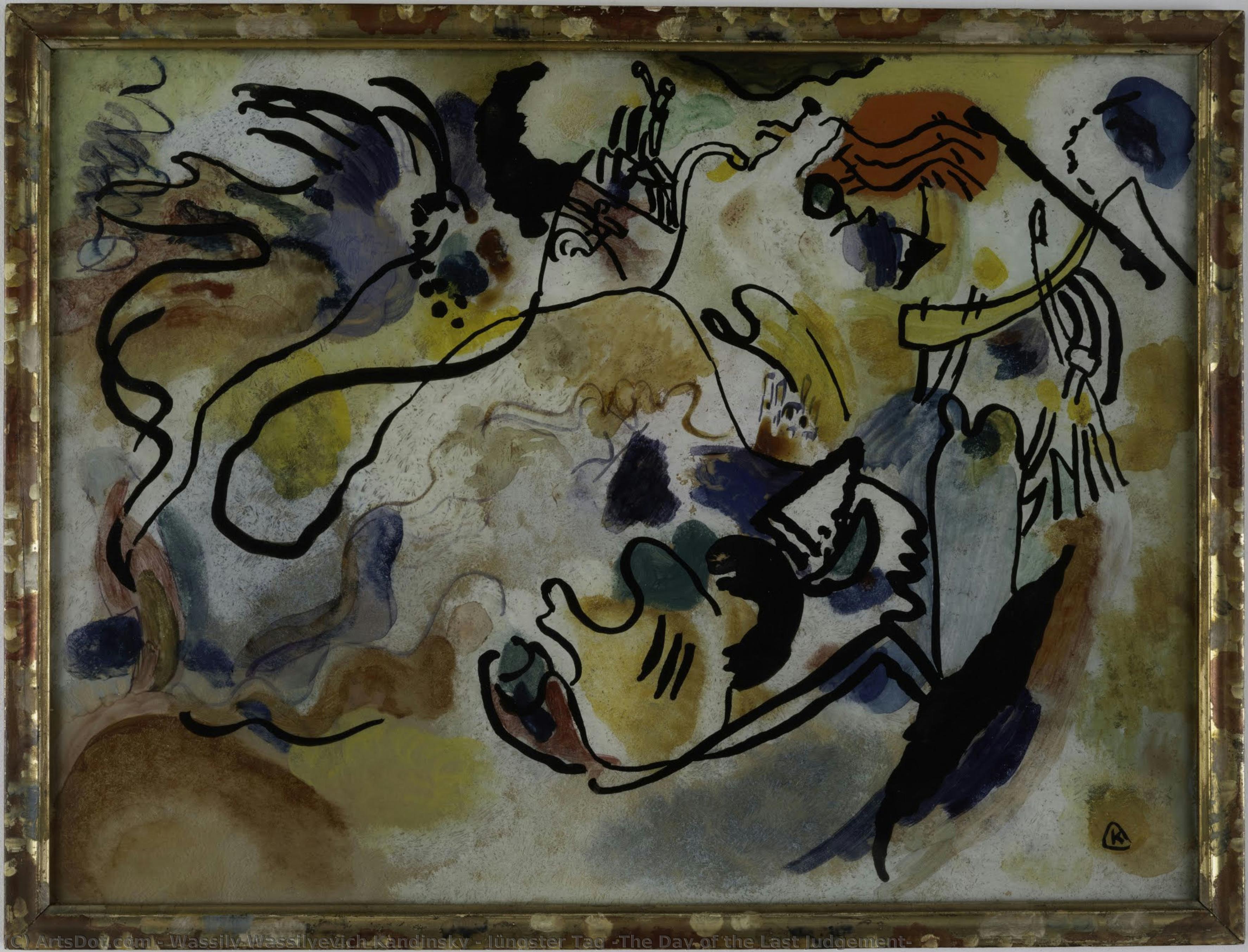 Jüngster Tag (the Day Of The Last Judgement) — Wassily Wassilyevich Kandinsky