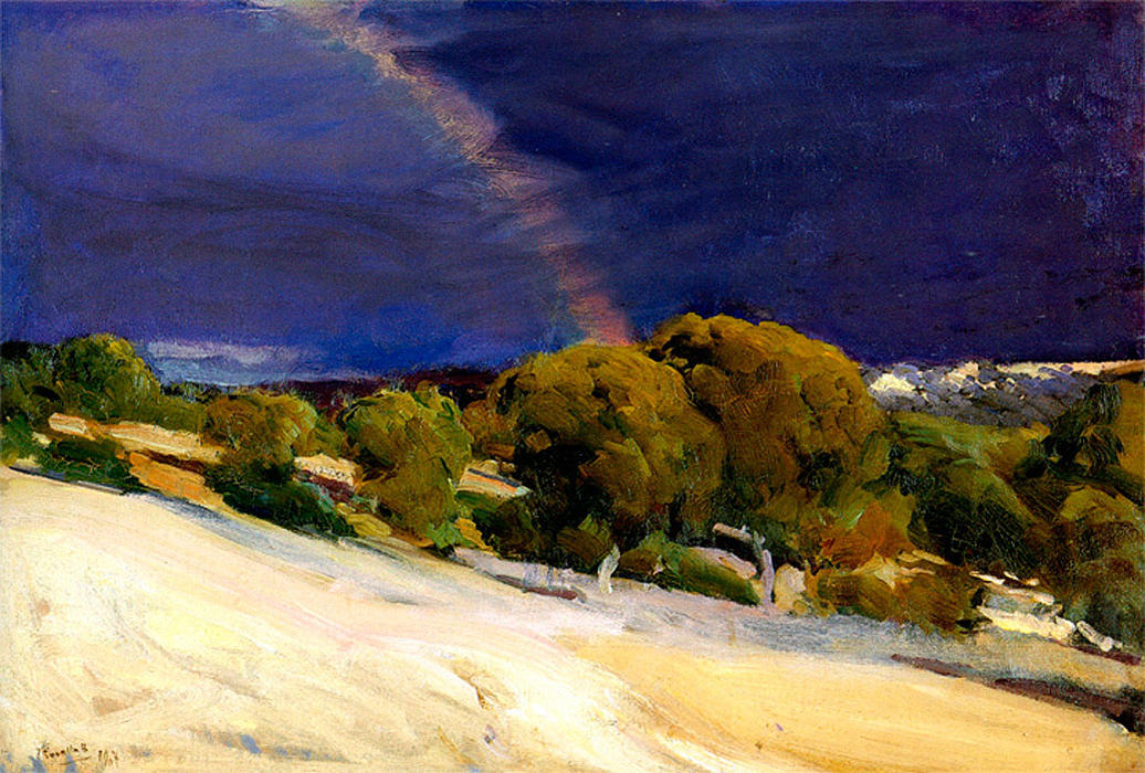 The Rainbow — Joaquín Sorolla Y Bastida
