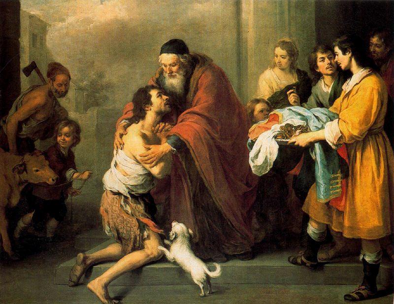 El Regreso Del Hijo Pródigo — Bartolomé Esteban Murillo