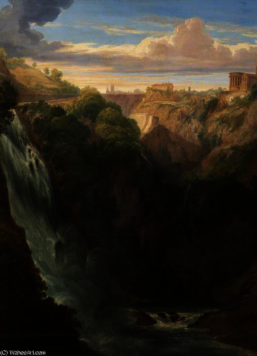 The Falls Of Tivoli — William James Müller