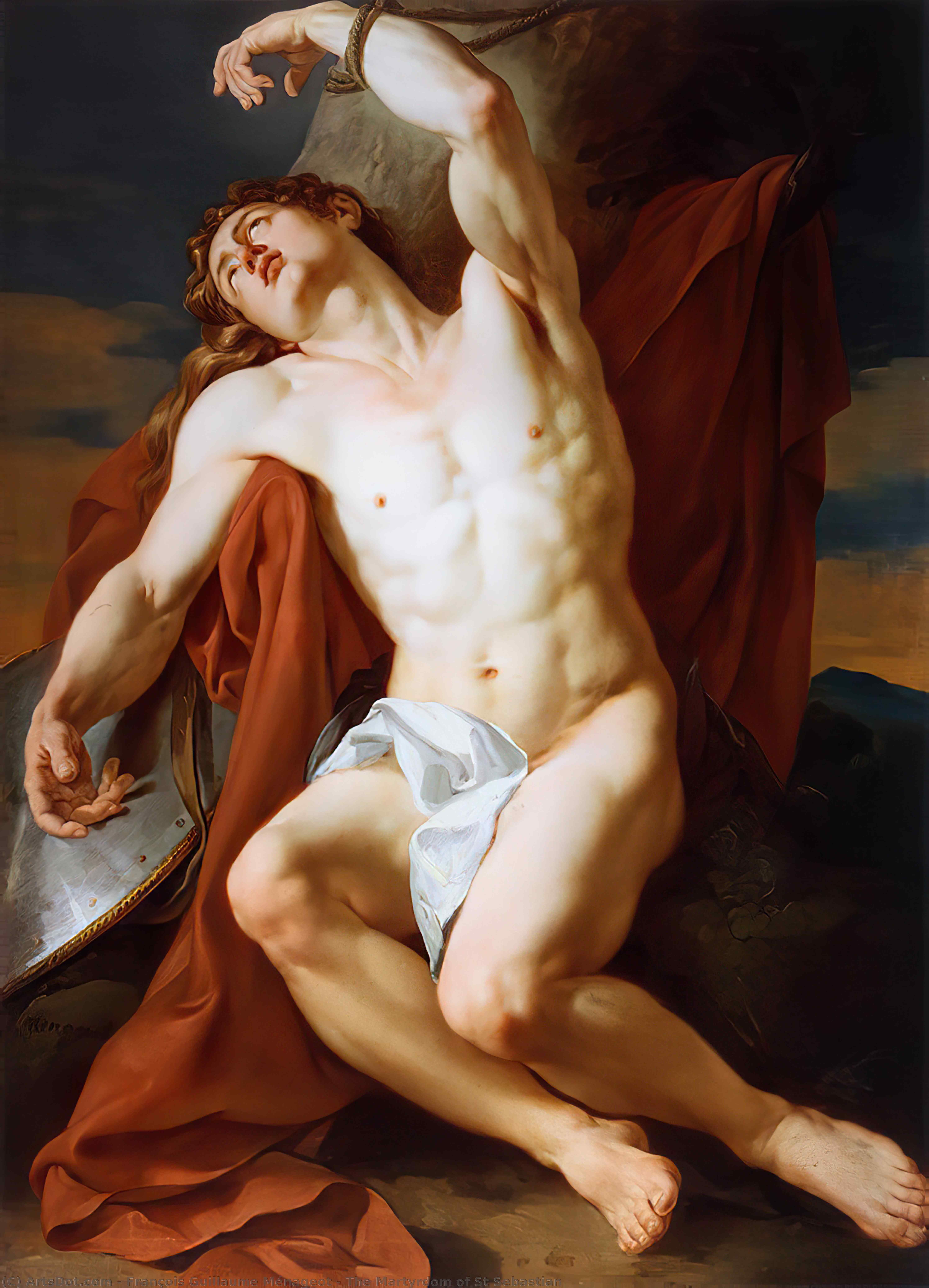 The Martyrdom Of St Sebastian — François Guillaume Ménageot