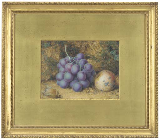 Grapes, Crab-apple And A Chestnut — William Hough