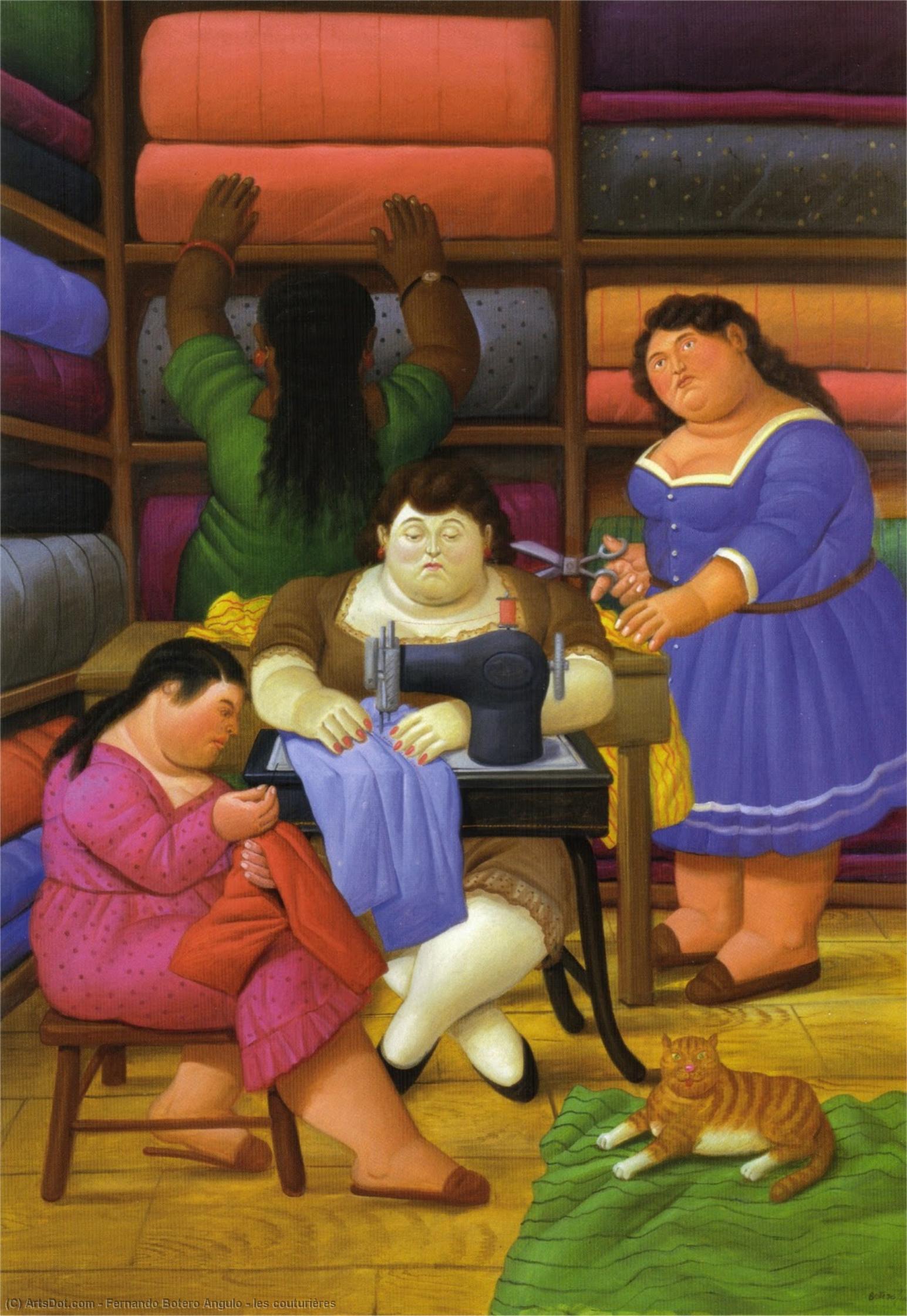 Les Couturières — Fernando Botero