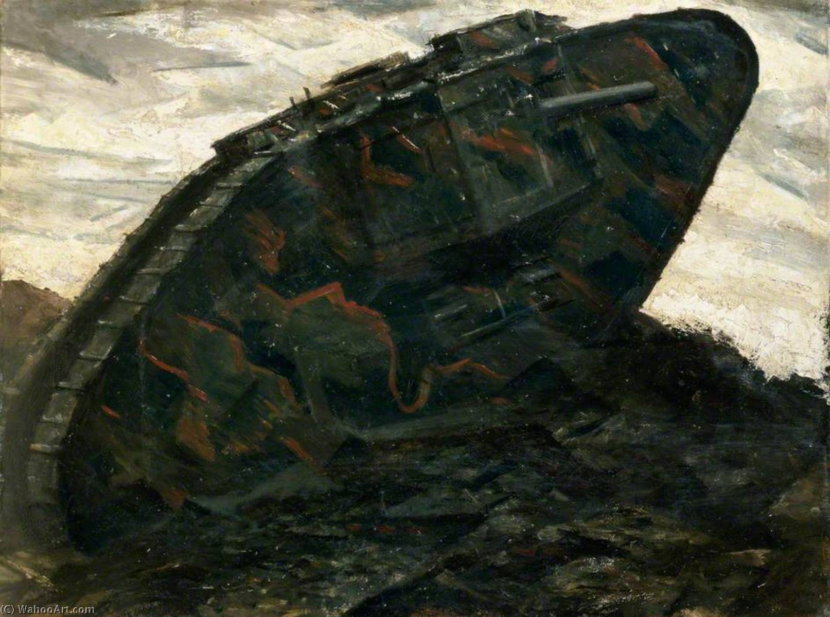A Tank — Christopher Richard Wynne Nevinson