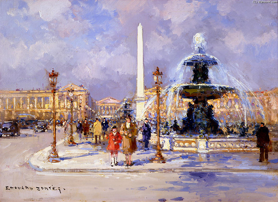 Place De La Concorde — Edouard Cortès
