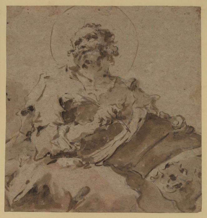 Saint Mark — Francesco Lazzaro Guardi