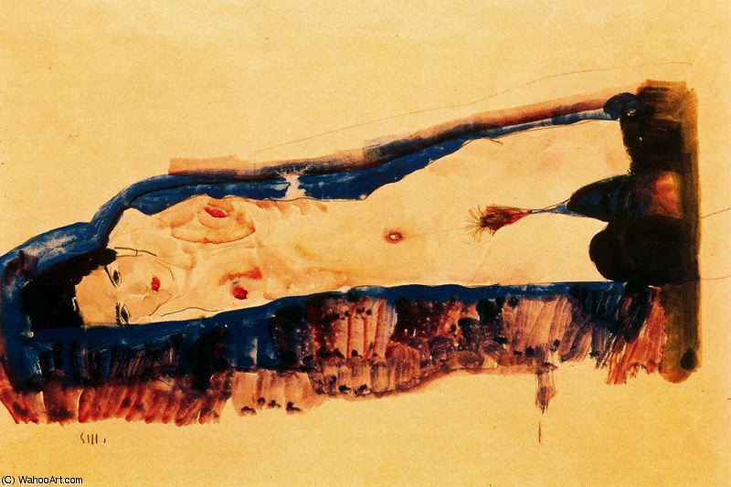 Untitled (1861) — Egon Schiele