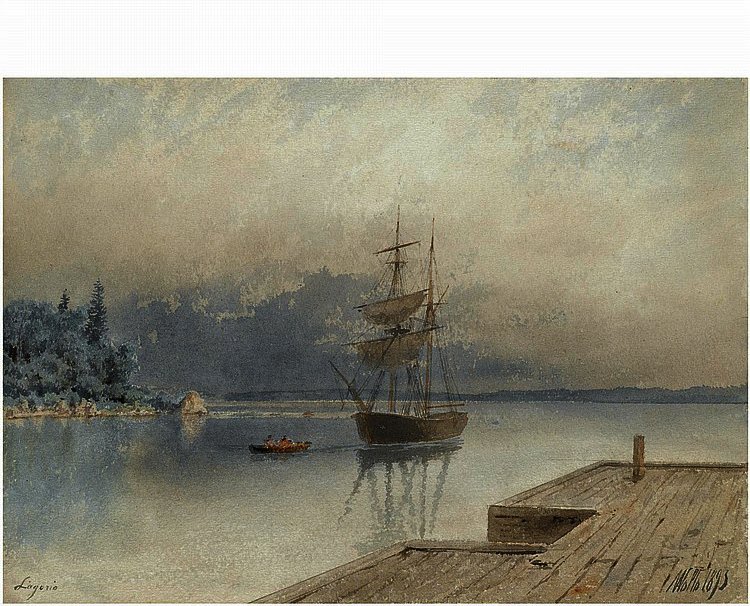Entering The Port — Lef Feliksovich Lagorio