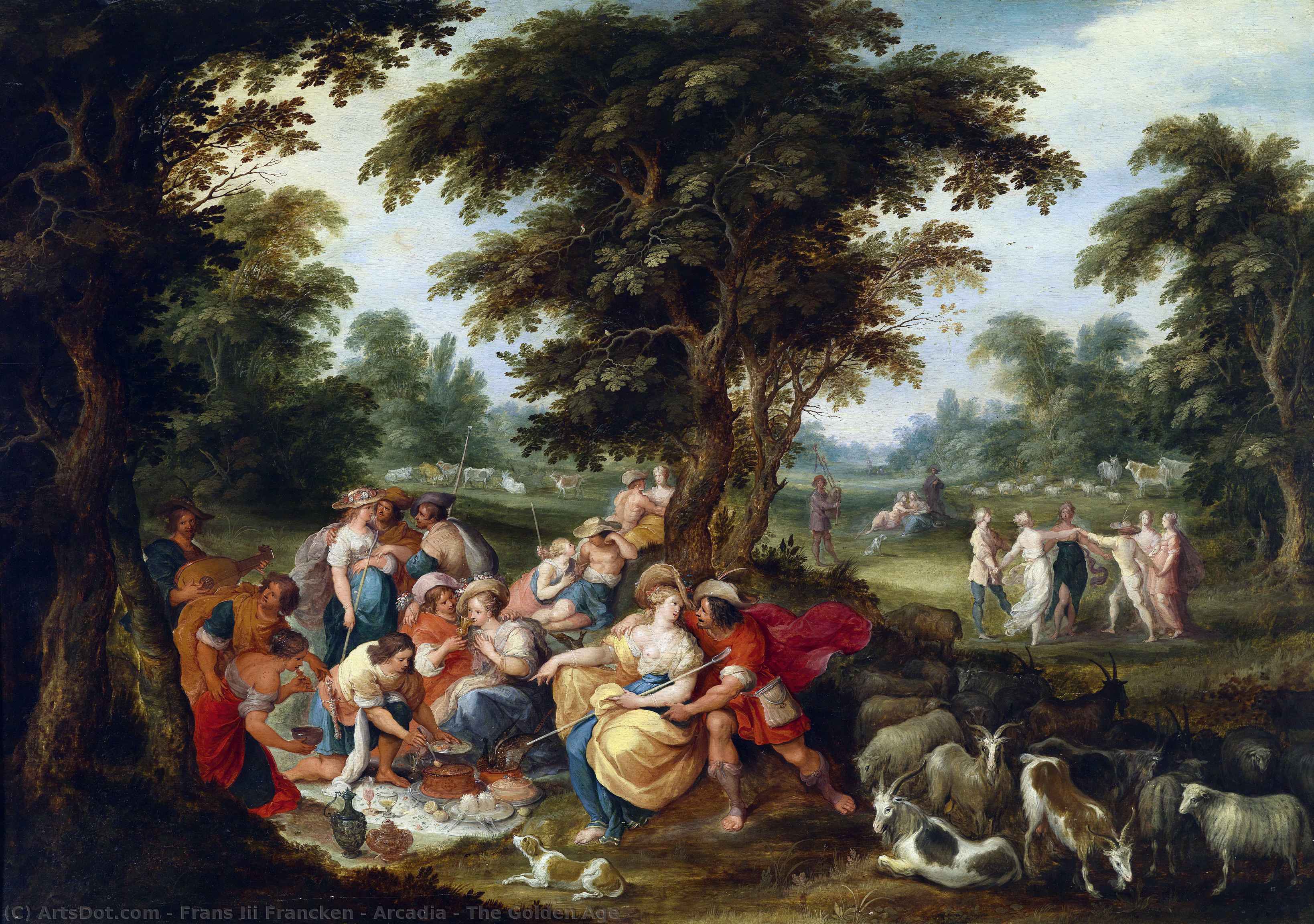 Arcadia - The Golden Age — Frans Iii Francken