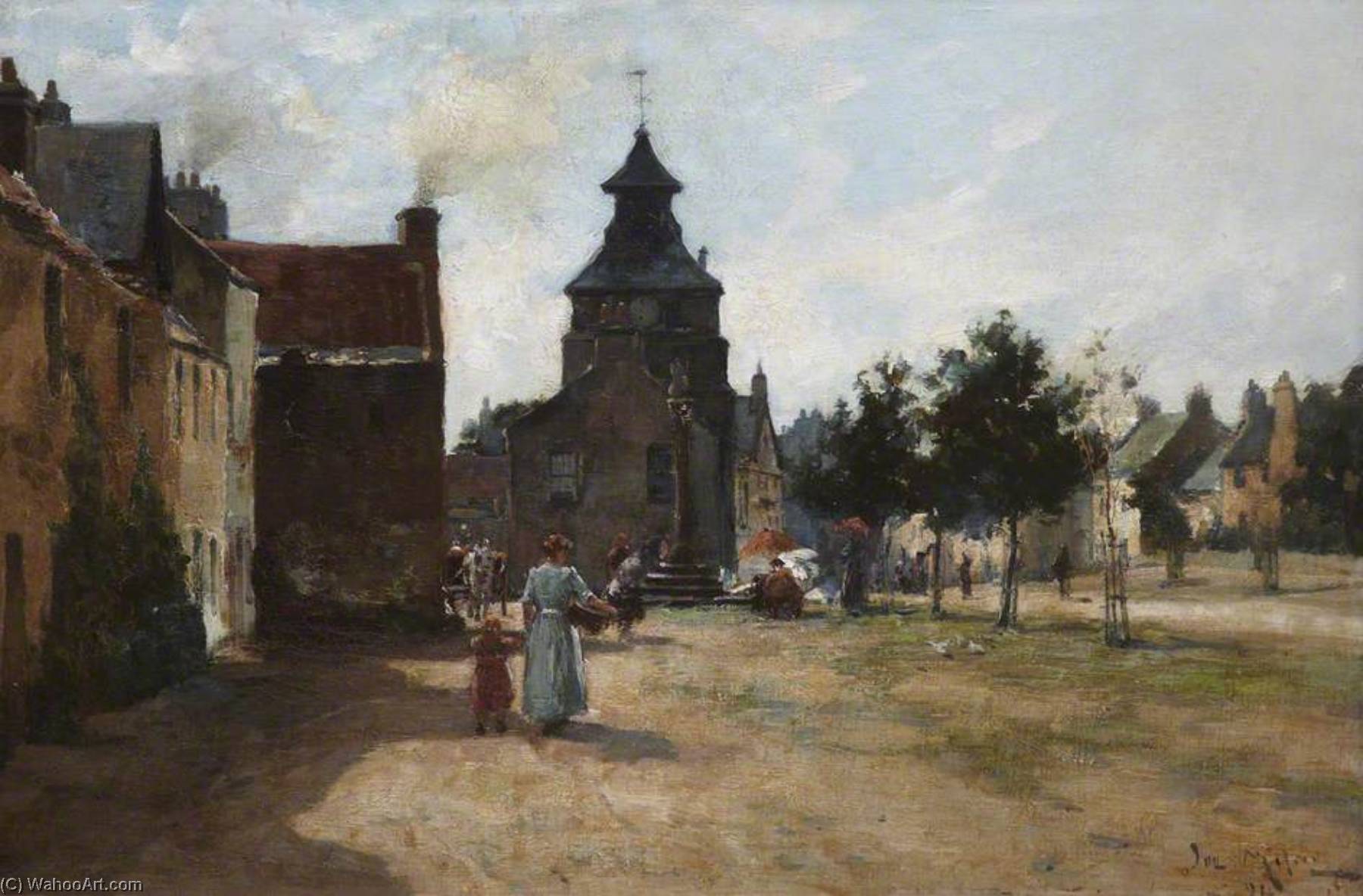Town Hall And Marketgate, Crail — Joseph Milne