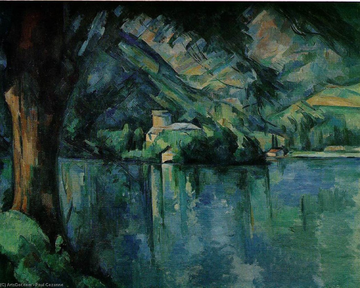 Lago Annecy — Paul Cézanne
