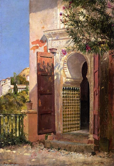 A Moorish Doorway — Thomas William Roberts