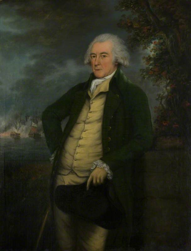 Captain The Honourable Archibald Kennedy — Mather Brown
